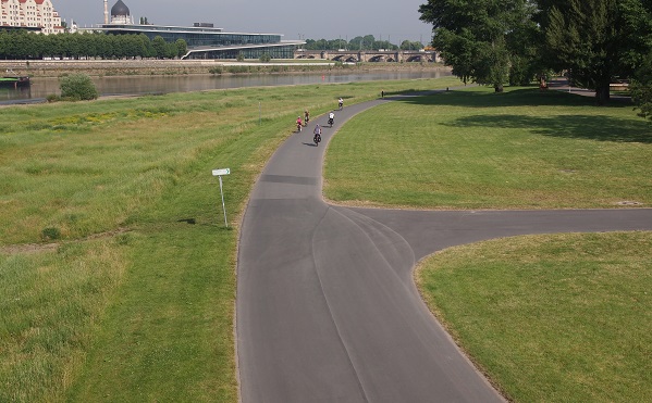 Cycling In Dresden