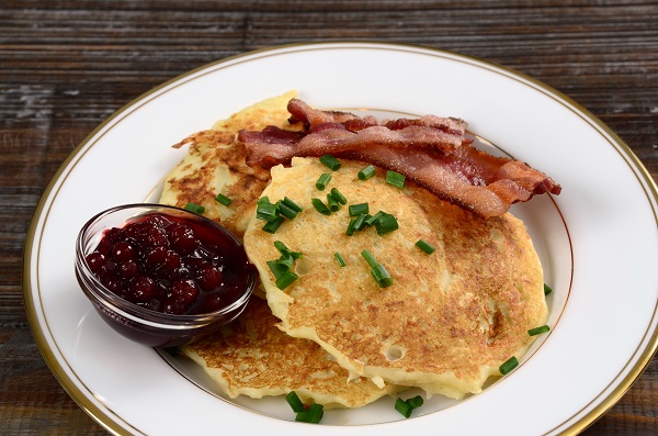 Potato Cakes And Pork