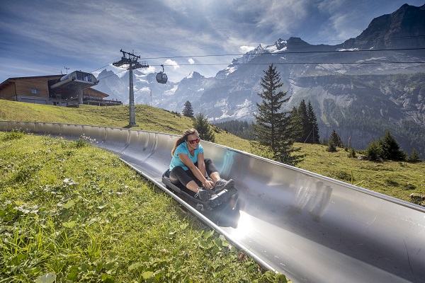 Toboggan in Oeschinensee