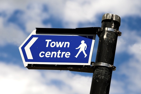 Town Centre Sign