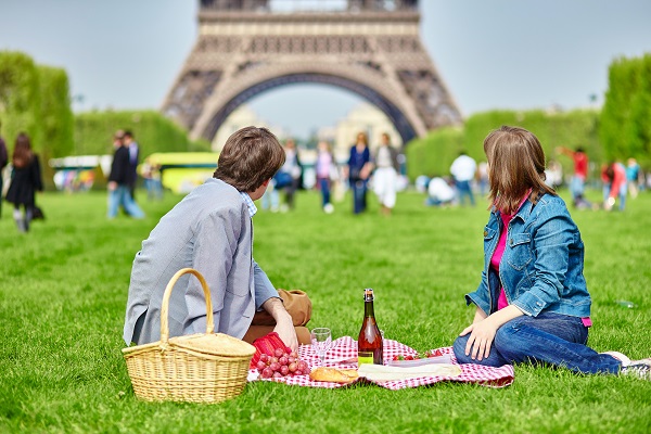 Picnic At The Eiffel Tower