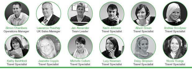 Our Travel Specialists