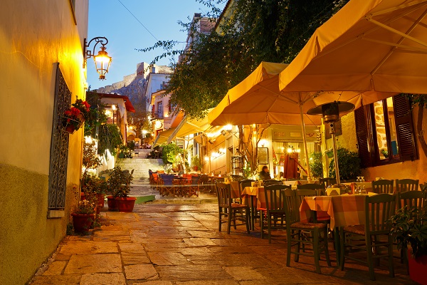 Athens Plaka Neighbourhood