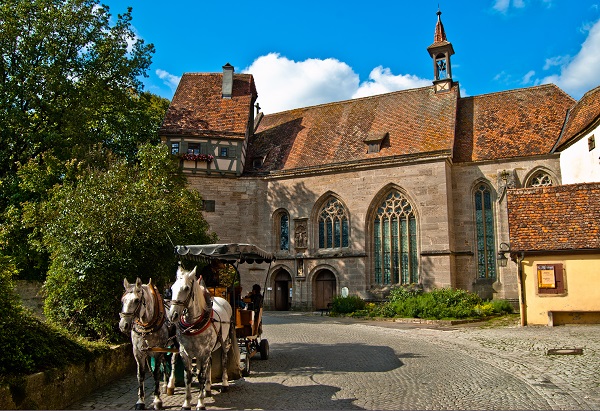 Horse and Cart in Rothenberg