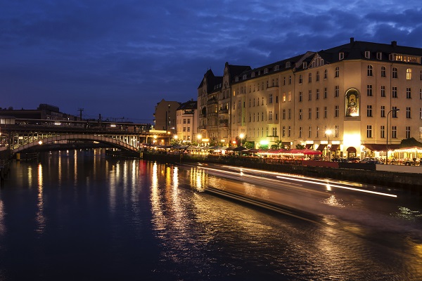 River Spree At Night