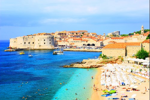 Banje beach, Dubrovnik