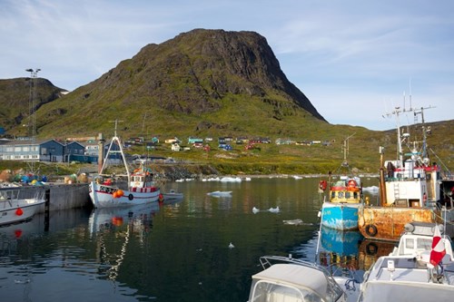 Arctic Fishing Village