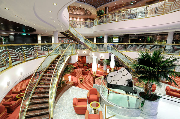 MSC Magnifica staircase