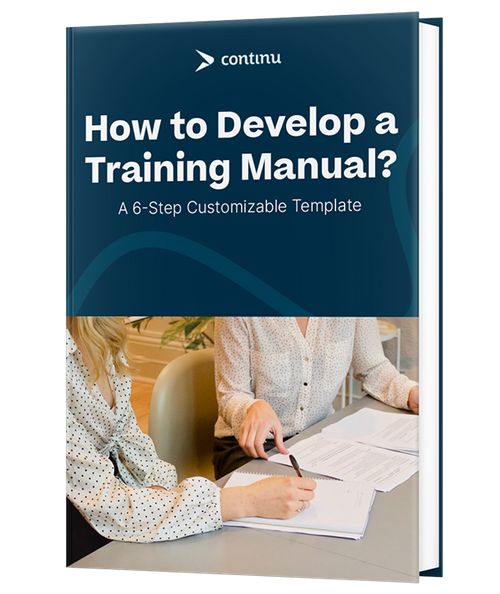 How to Develop a Training Manual? A 6-Step Customizable Template