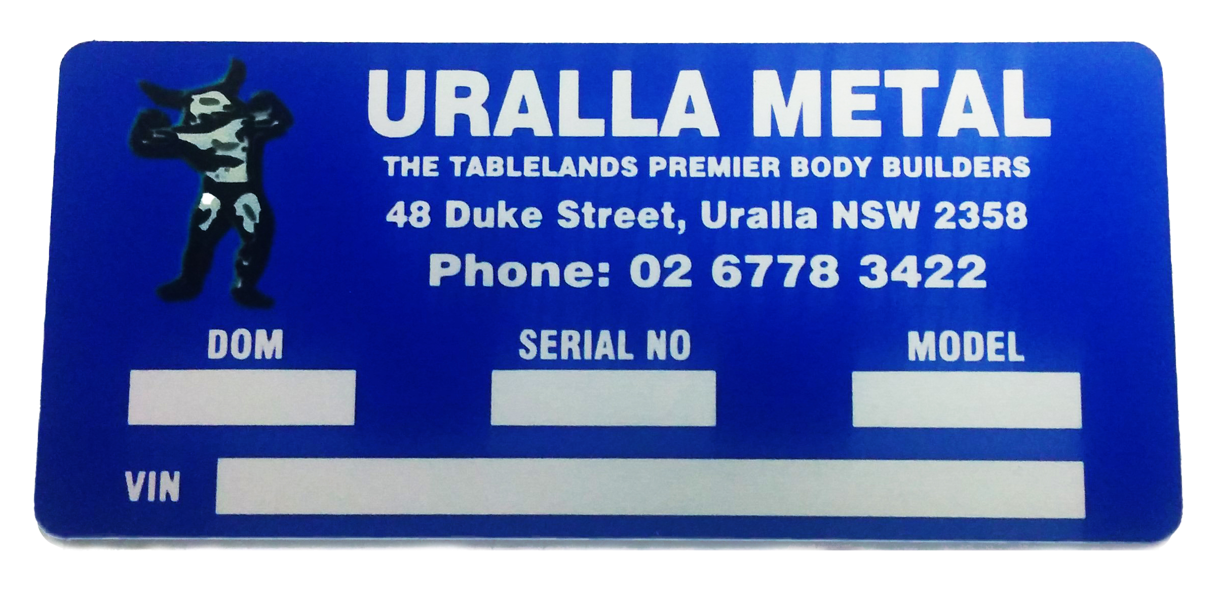 Metal Name Plates Australia Metal Name Plates for Equipment Metal