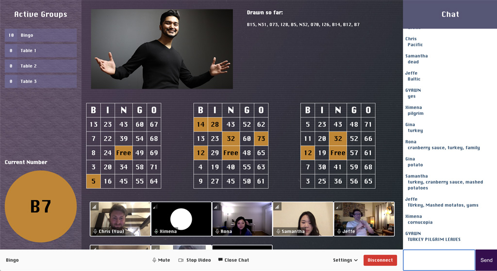 Virtual Bingo | Teamland