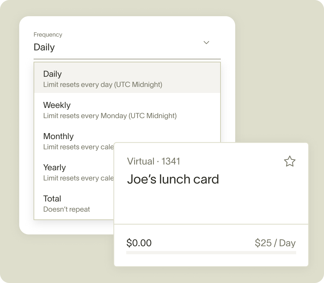 Ramp Card Set Frequency
