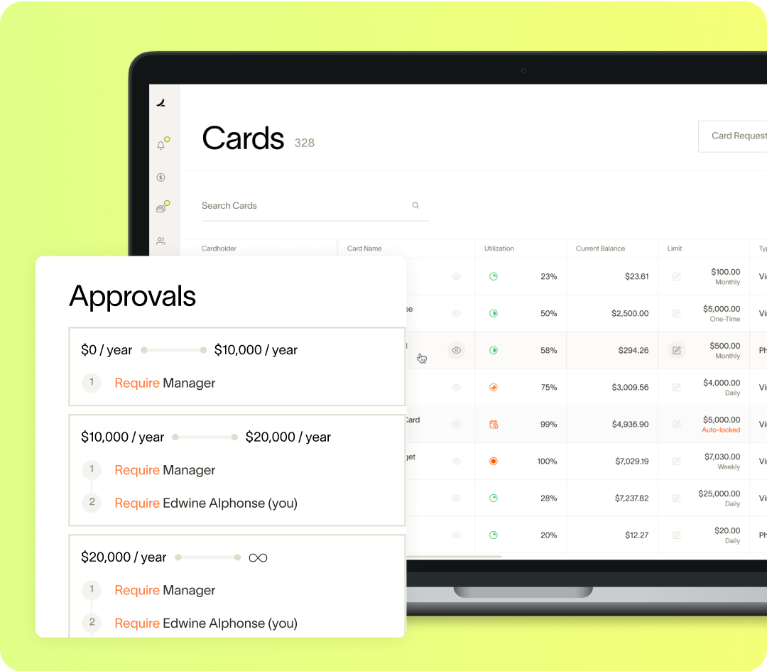 Ramp Card Approvals