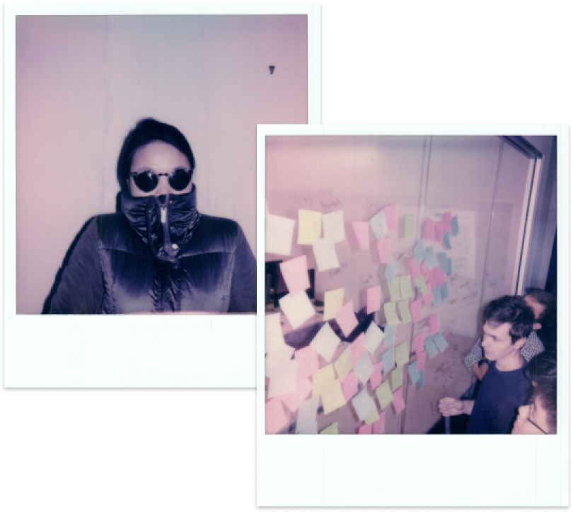 Polaroids of Employees
