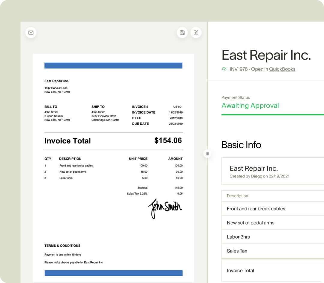 Ramp Bill Pay Invoice
