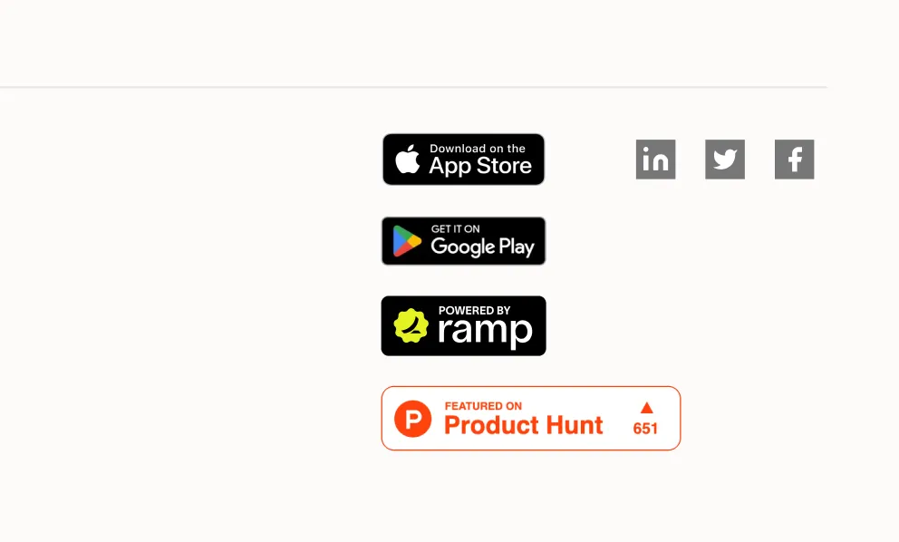 Introducing the Ramp Verification badge
