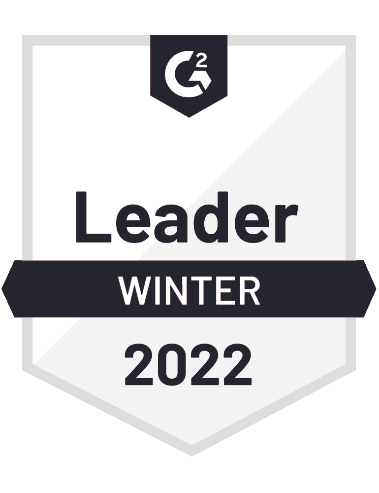 G2 Leader Winter 2022 Badge