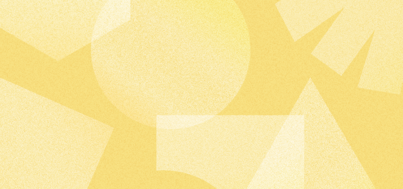 Abstract yellow shapes