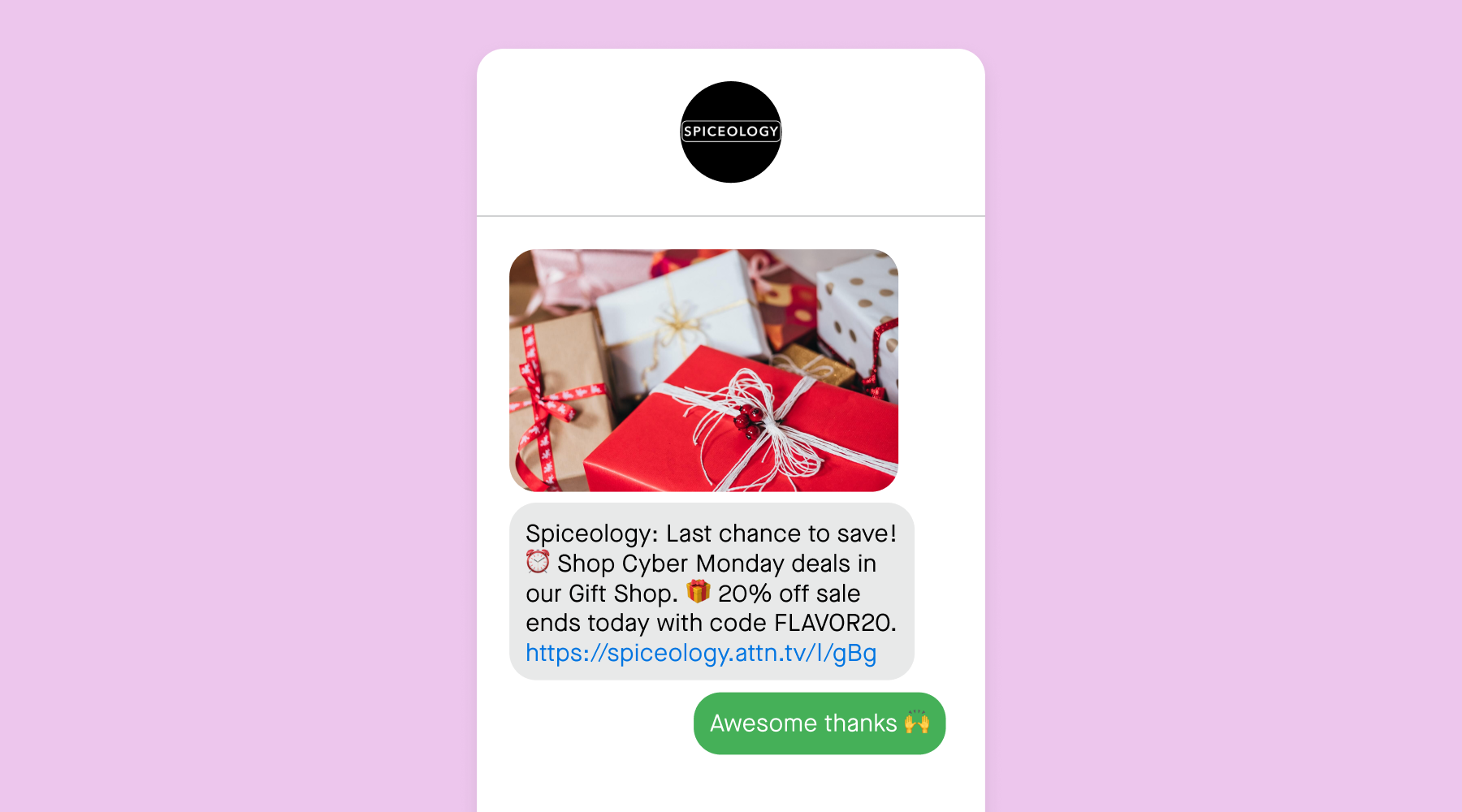 Spiceology cyber monday last minute deal