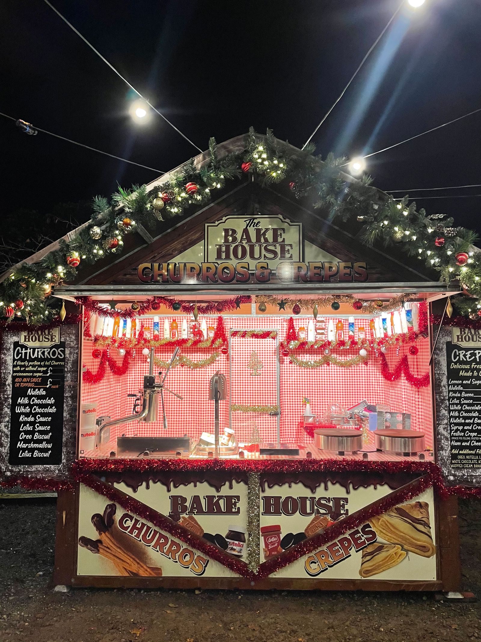 Crepes & Churros Tasty Treats Christmas at Cowdray 2021