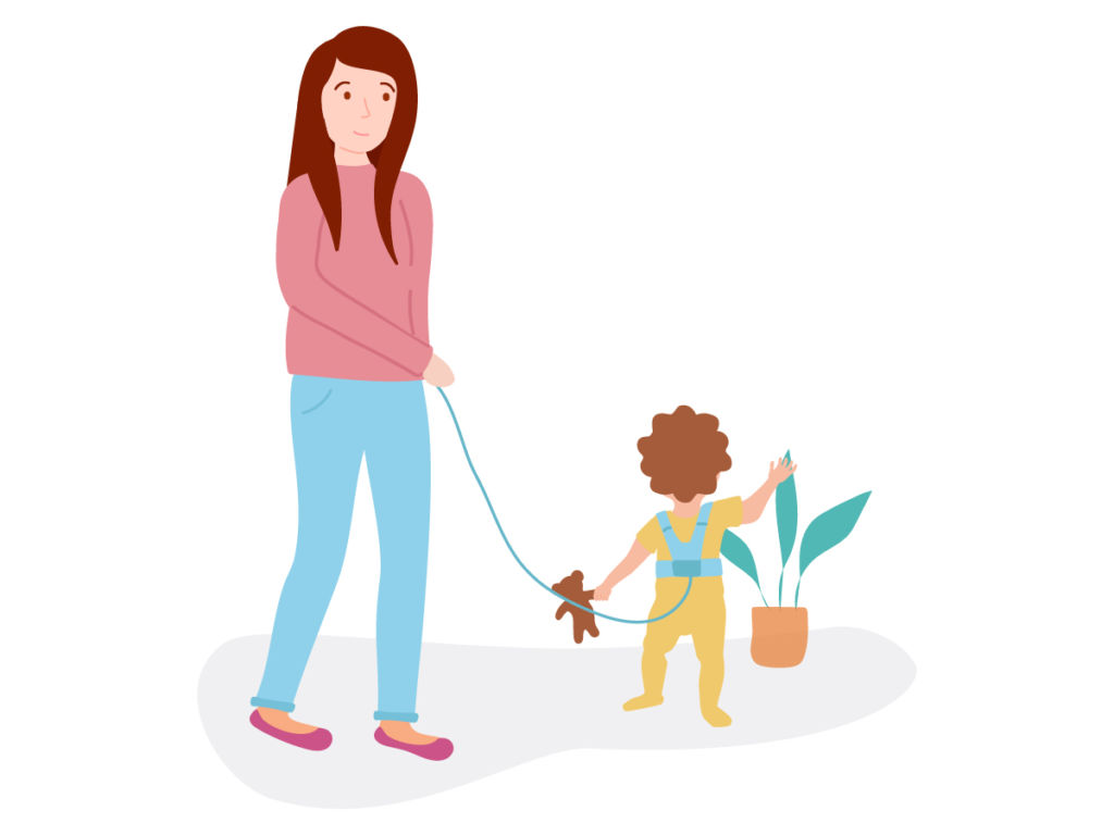 child tether leash