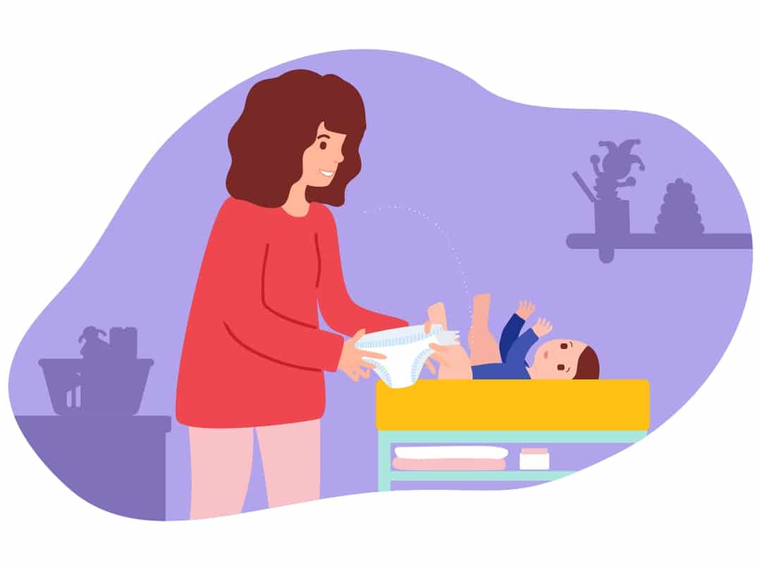 Famly How a good diaper change tells babies about the world