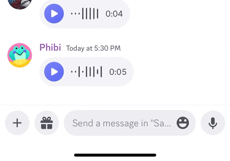 Introducing Discord Voice Messages
