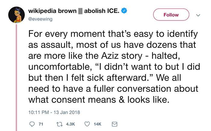 @eveewing urges a deeper conversation on consent