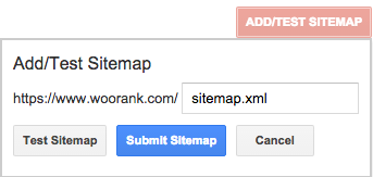 add, test and submit xml sitemap via Google Search Console