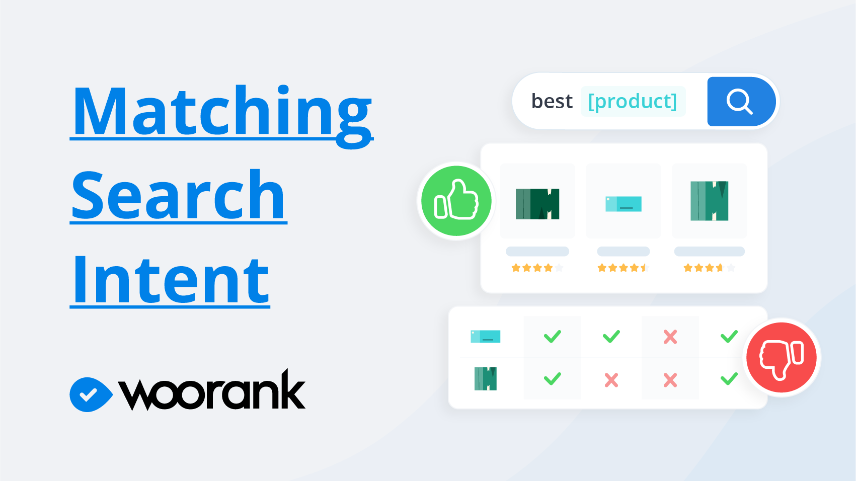 Matching search intent of common affiliate keywords to drive traffic