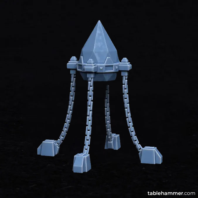 Large Floating Crystals