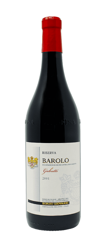 Sordo, Barolo Riserva Gabutti DOCG 2001