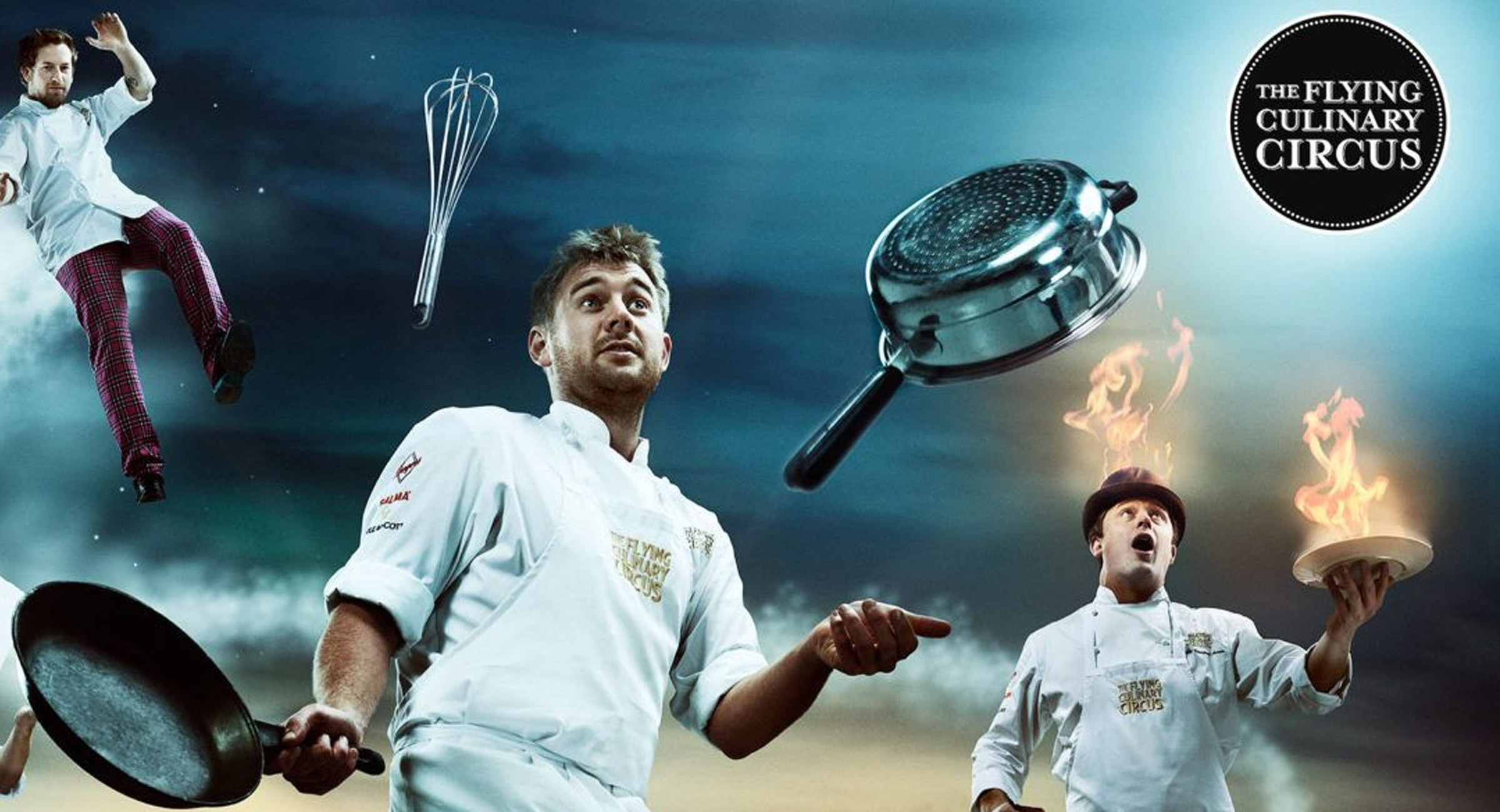 Kulinarisk cruise med The Flying Culinary Circus