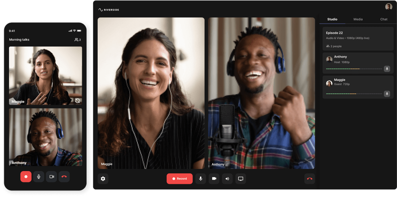 Riverside x Spotify Integration via Anchor