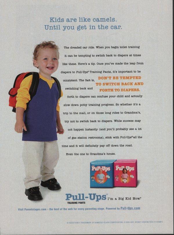 pull-ups ad.