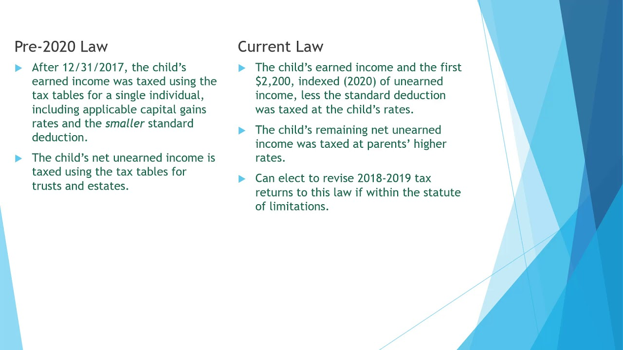 What is the Kiddie Tax?