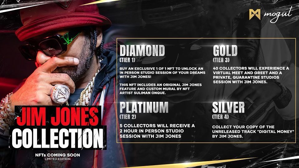 Jim Jones “Digital Money” Drops on Mogul
