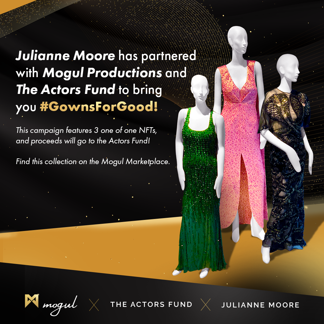 Julianne Moore and team discuss #GownsForGood Twitter Spaces