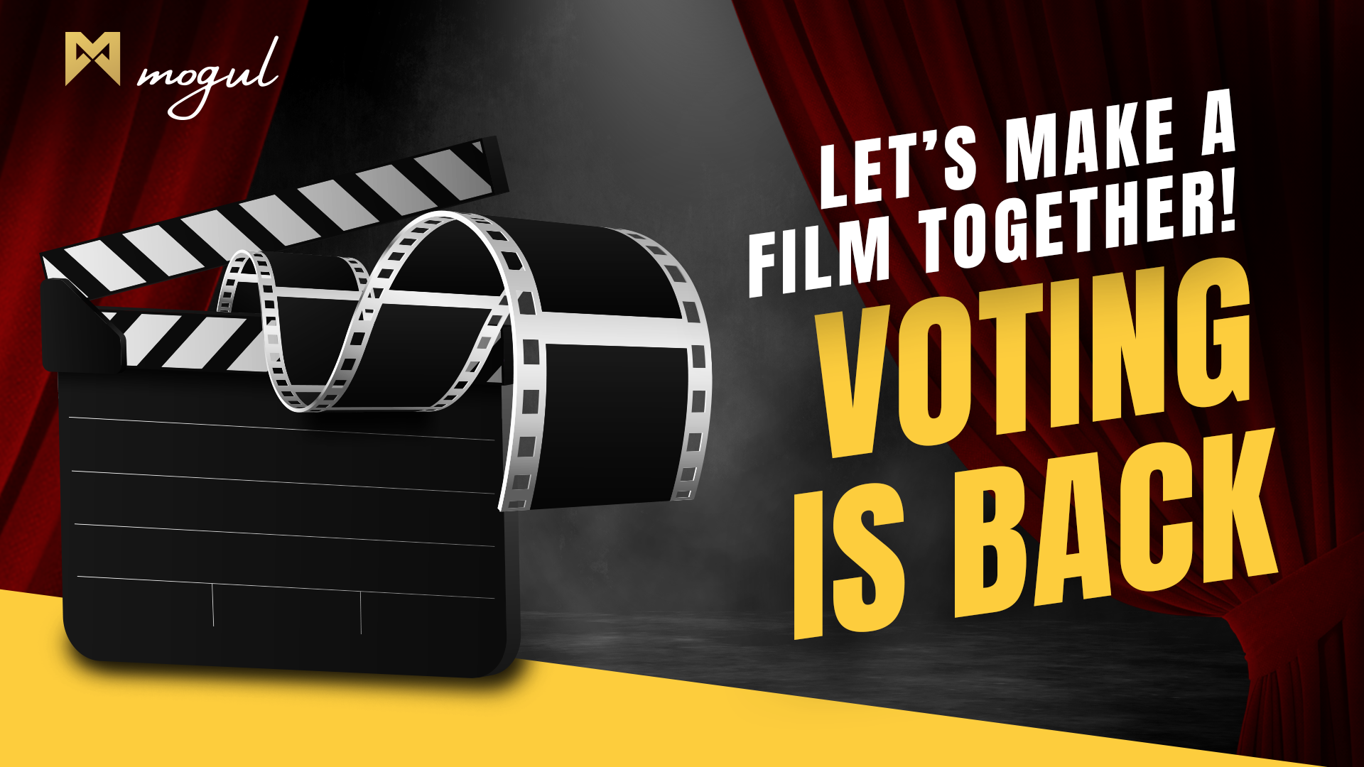 Let’s Make A Film Together! VOTING IS BACK