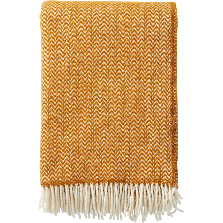 The blanket from Klippan is cosy, elegant and the perfect addition to