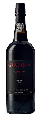 Gloria wine brand Port Tawny bottle front view