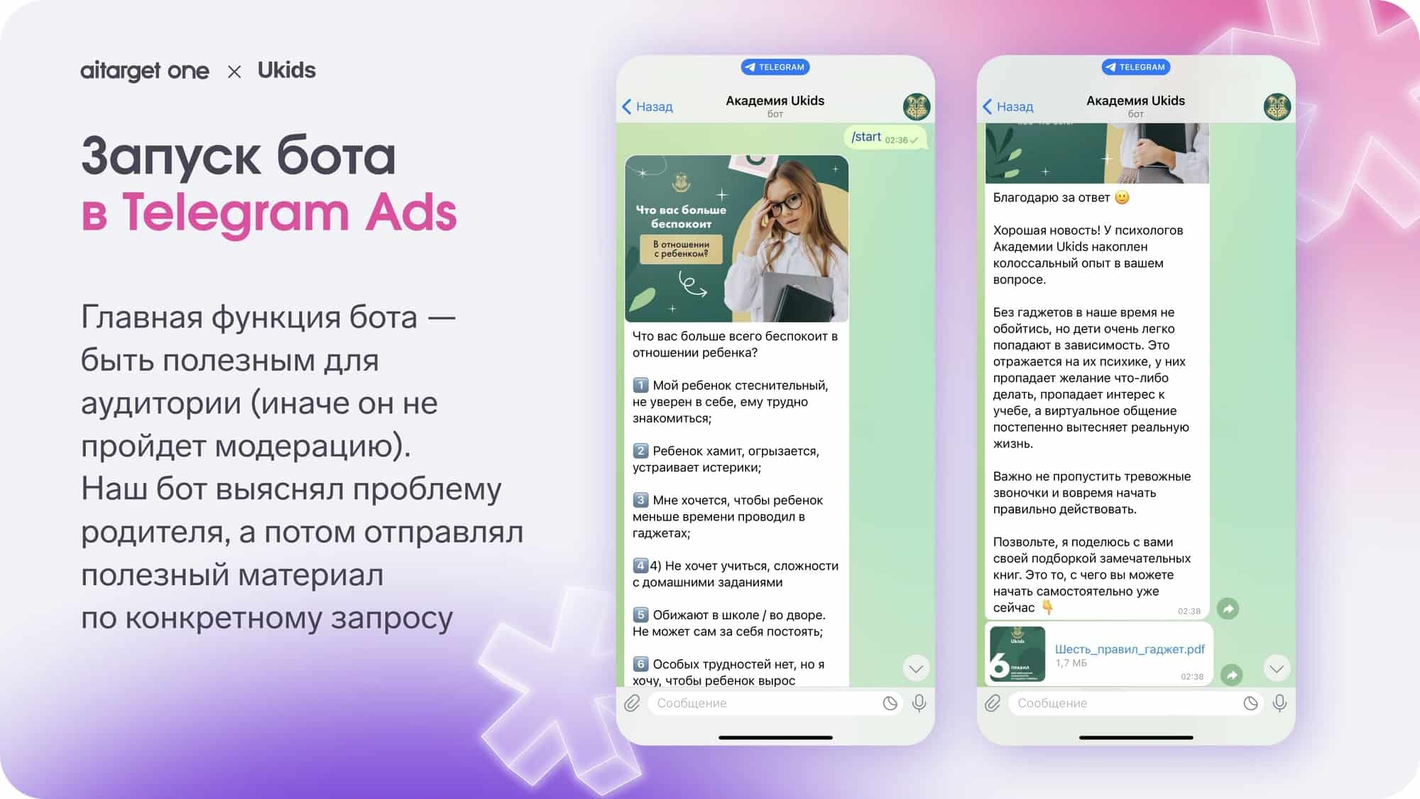 Как запустить рекламу в Телеграм кейсы — бот для продвижения в Telegram Ads