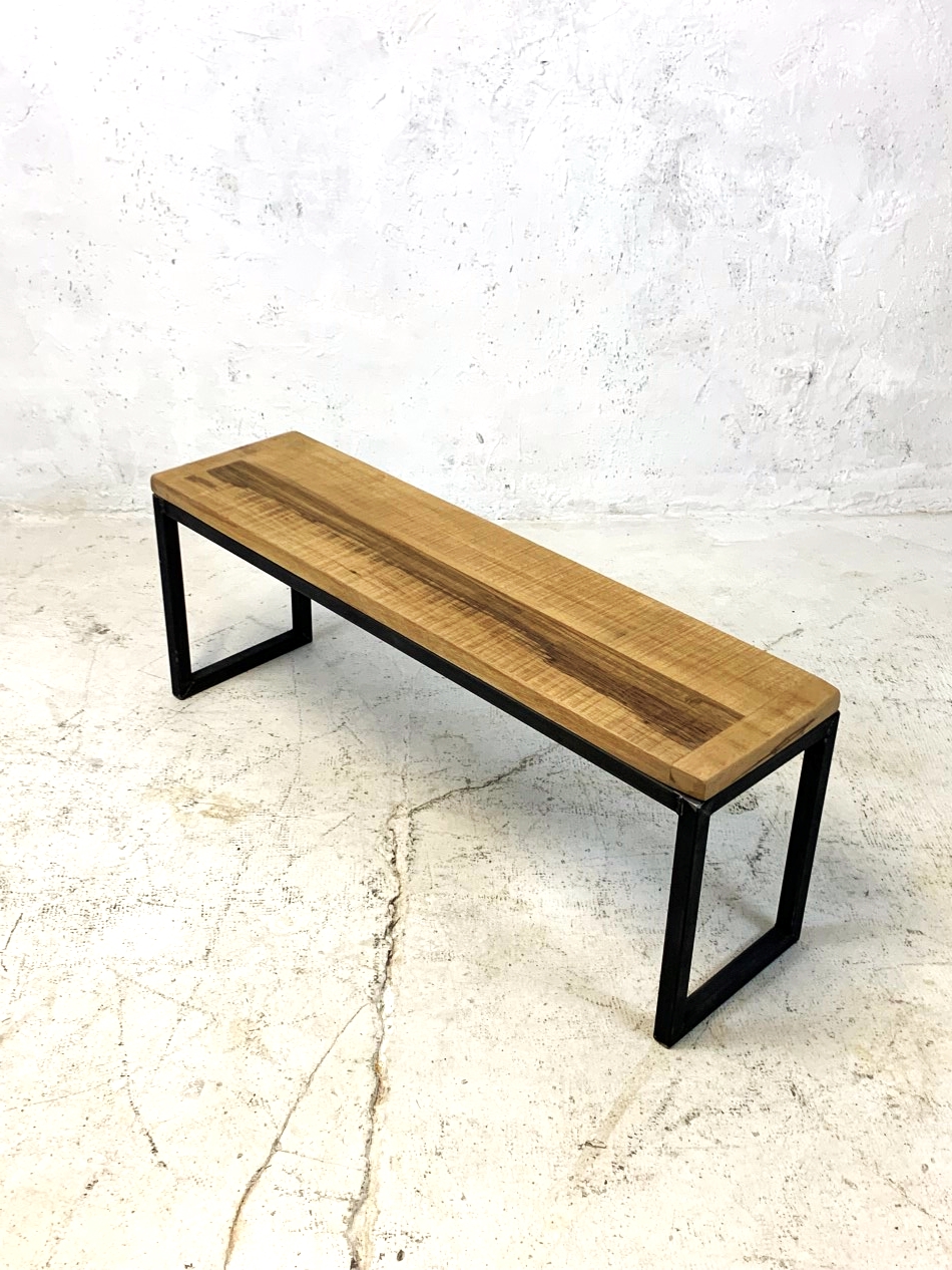 Banc en bois et métal Balthazar