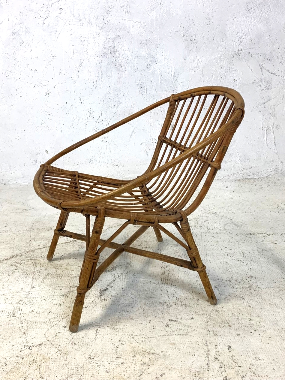Fauteuil rotin Emile