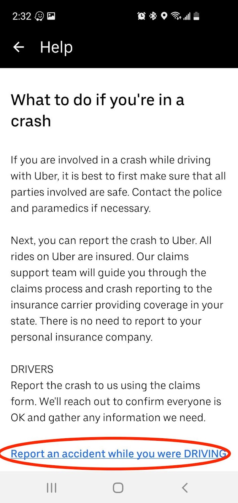 Lyft & Uber Insurance Claims