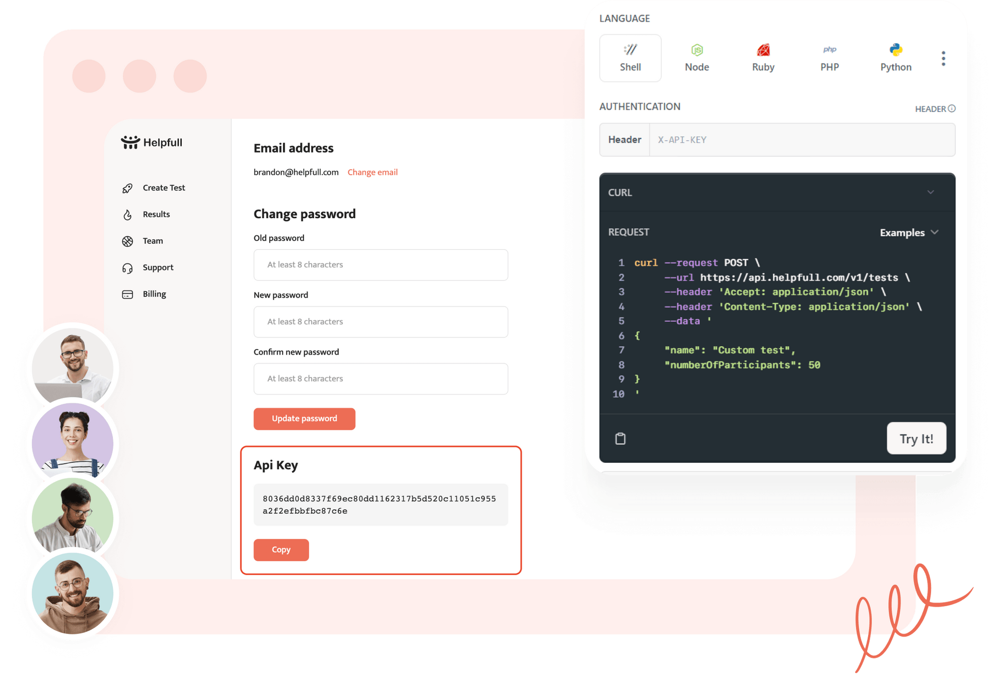 Surveying made easy with helpfull Public API & Integration