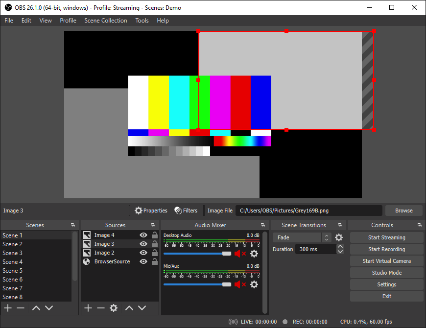 OBS YouTube recording software