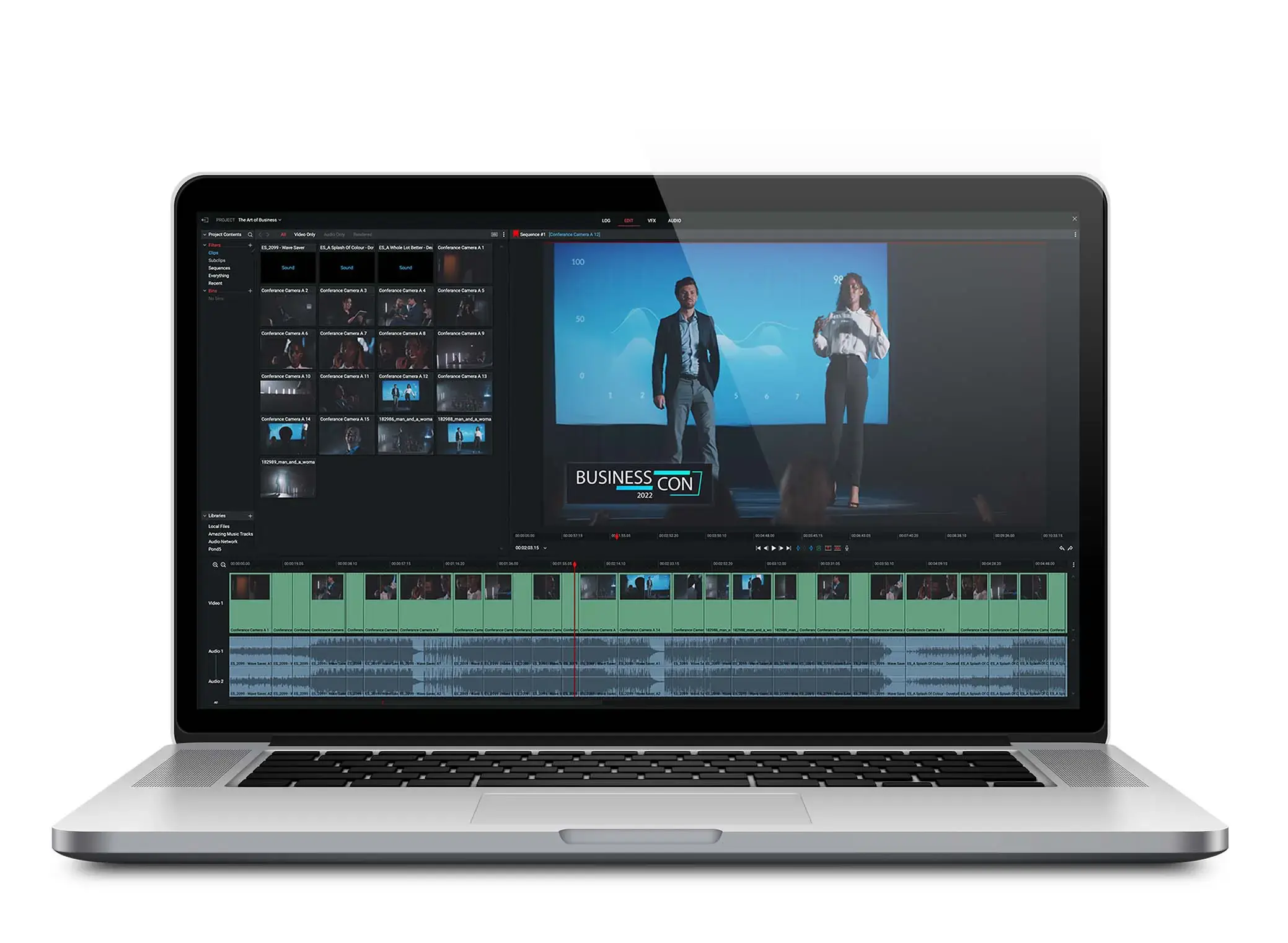 Lightworks free video editing software