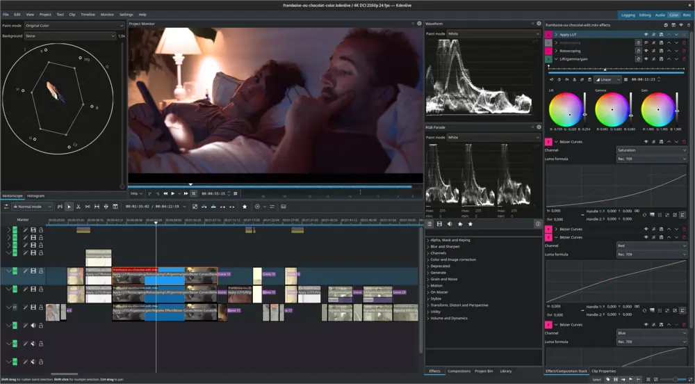 Kdenlive free video editor