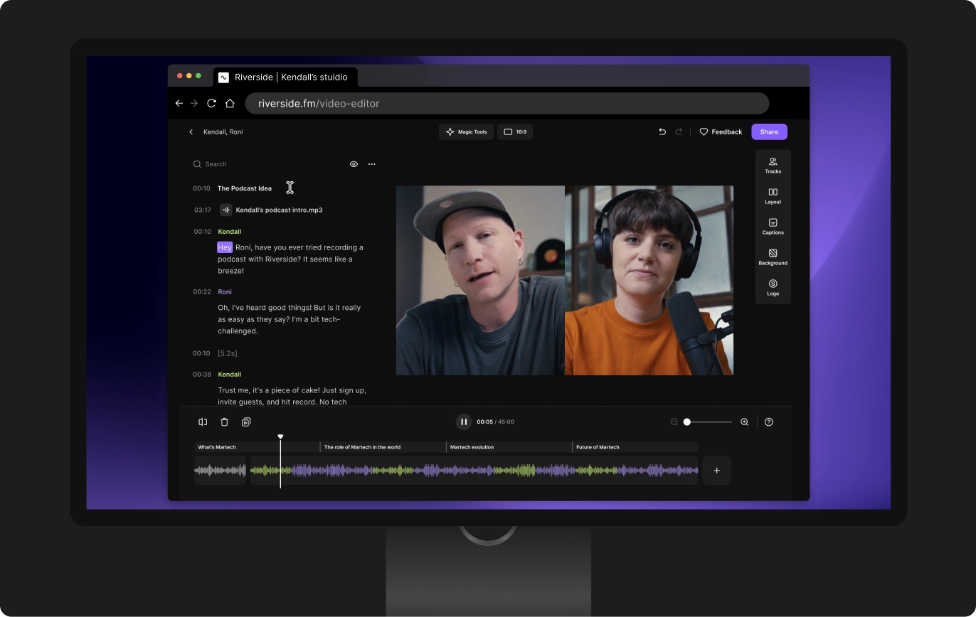 Cut Your Editing Time with Riverside's New AI-Powered Editor